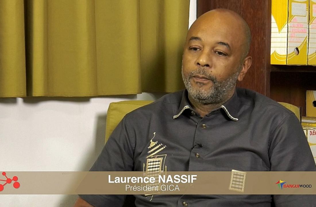 Laurence Nassif Président du patronat centrafricain - GICA
