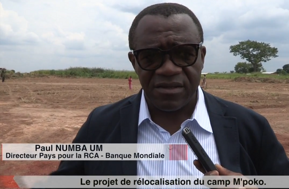Reportage Projet de Relocalisation du Camp M'Poko (Ledger)